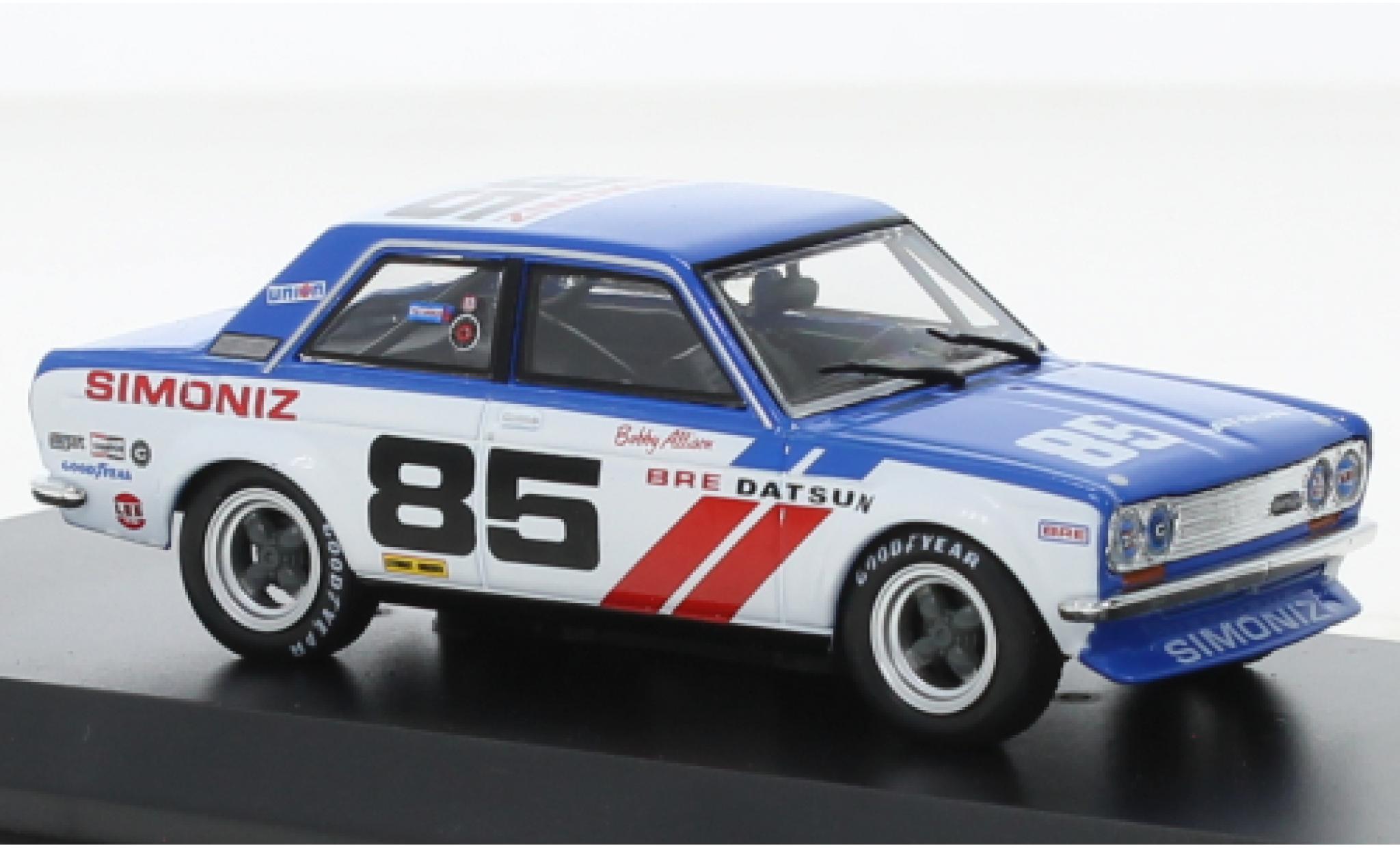 Datsun 510 1/43 Greenlight No.85 Brock Racing Enterprises 1972 diecast model cars