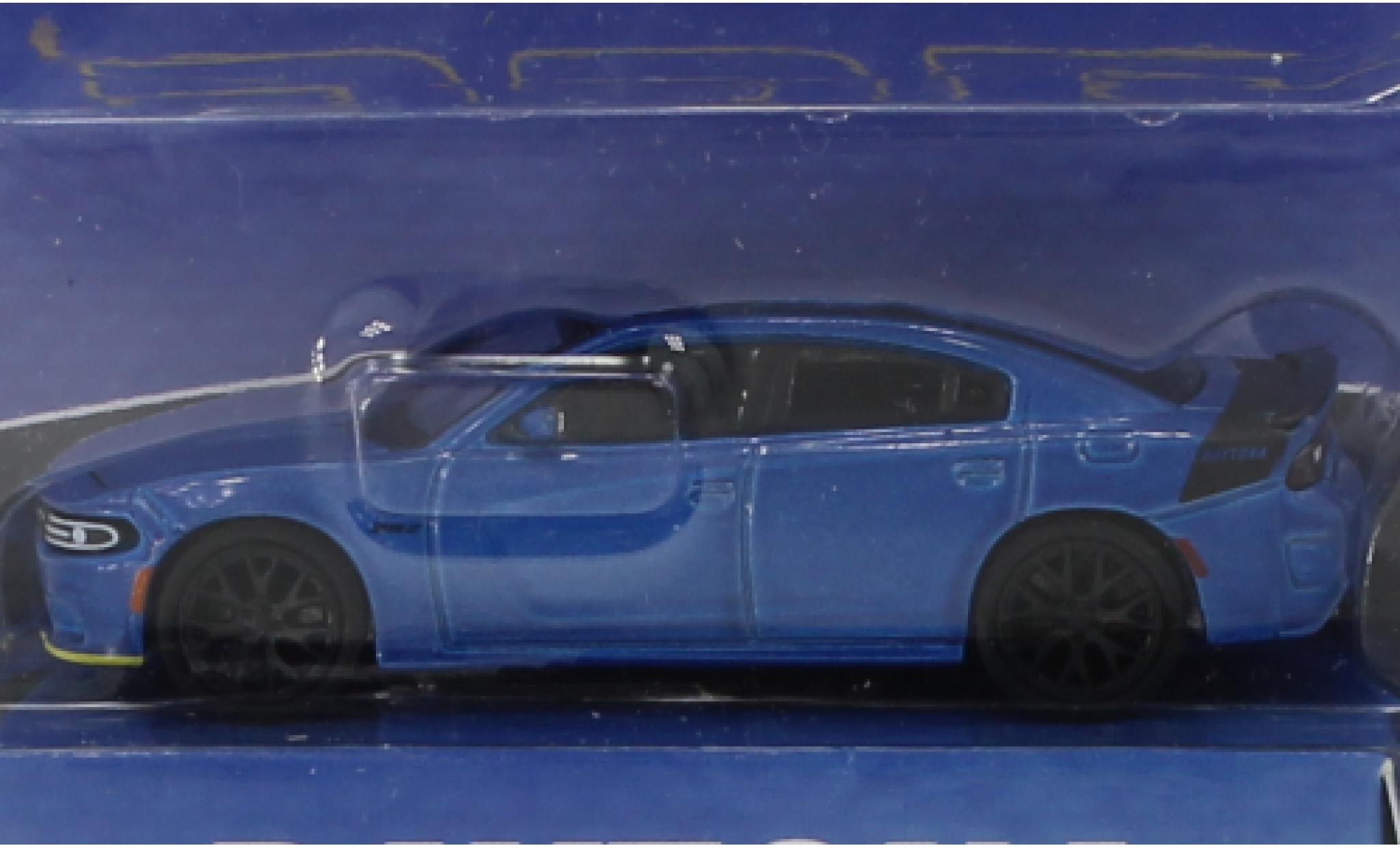Dodge Charger 1/64 Greenlight Daytona 392 blue/black 2018 diecast model cars