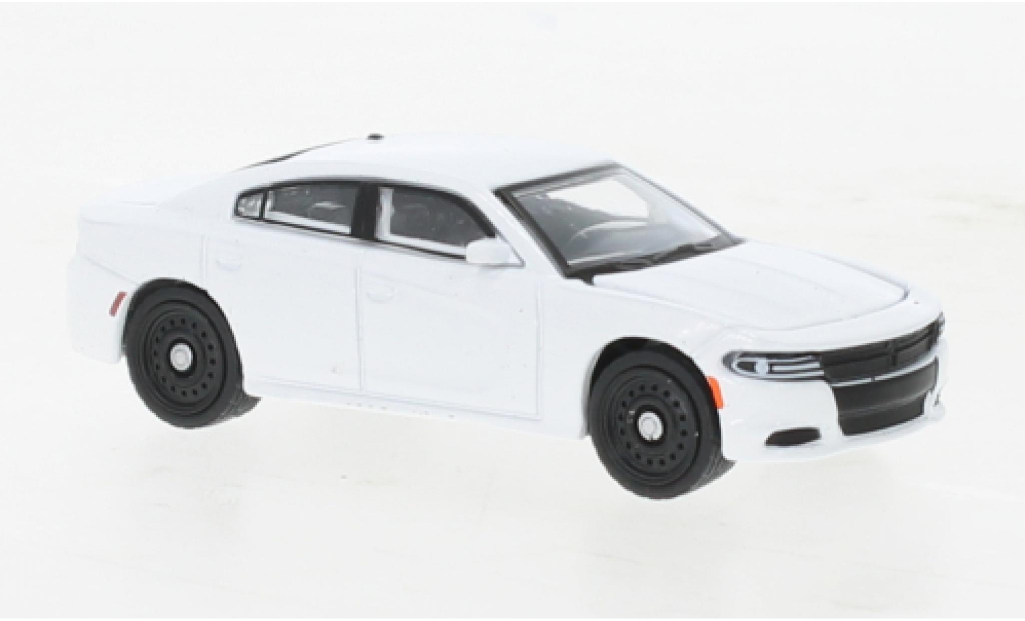 Dodge Charger 1/64 Greenlight Pursuit white 2022 diecast model cars