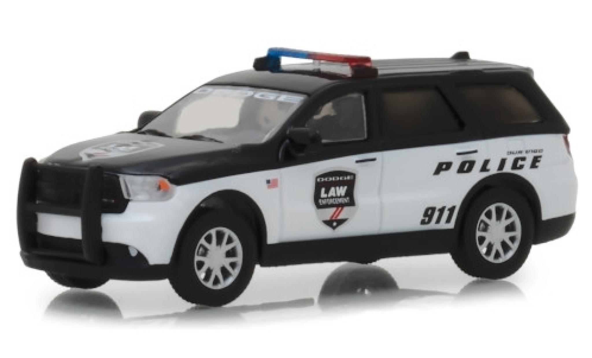 Dodge Durango 1/64 Greenlight Law mise en application Police 2017 diecast model cars
