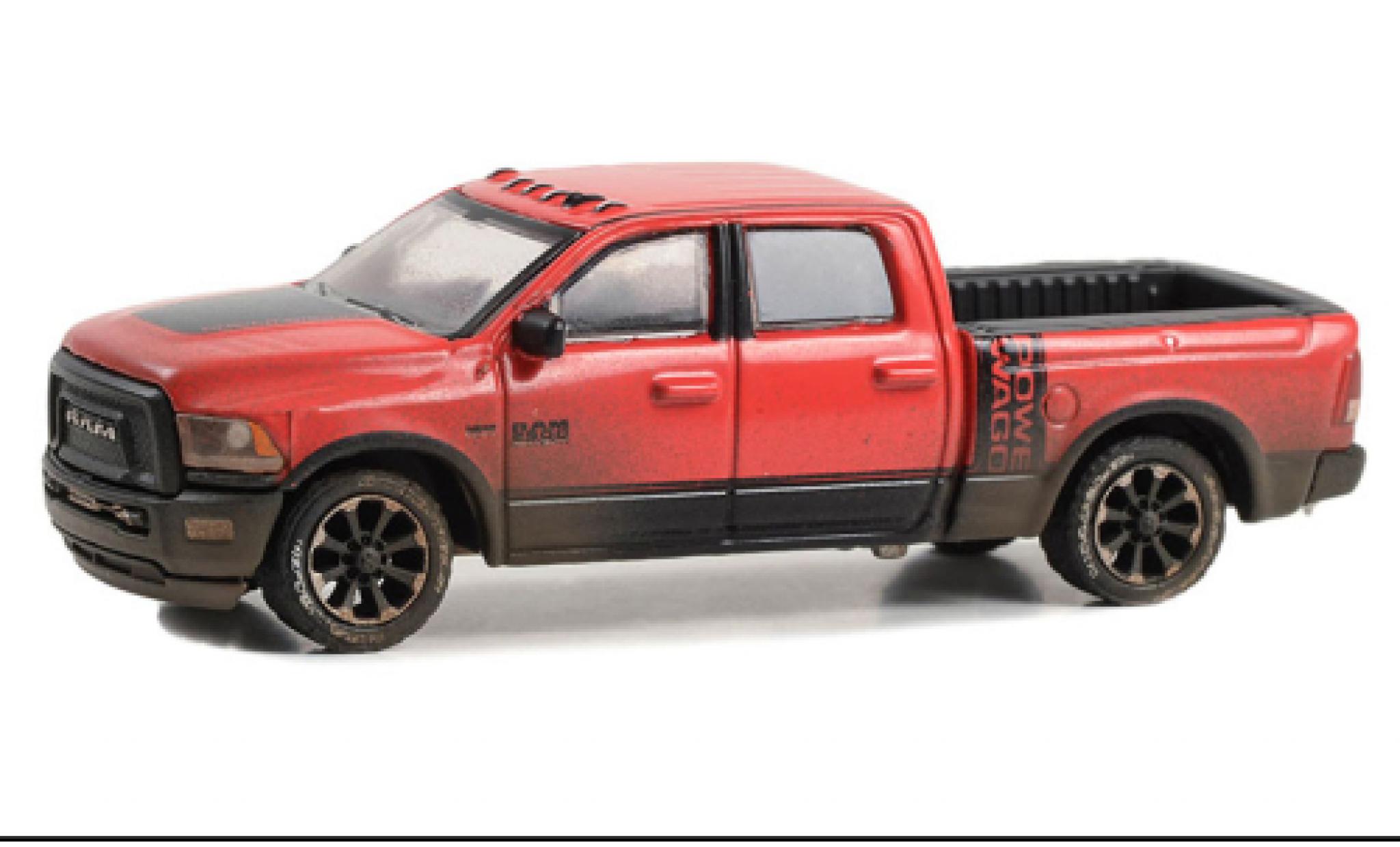 Dodge RAM 1/64 Greenlight 2500 Power Wagon red 2017 diecast model cars