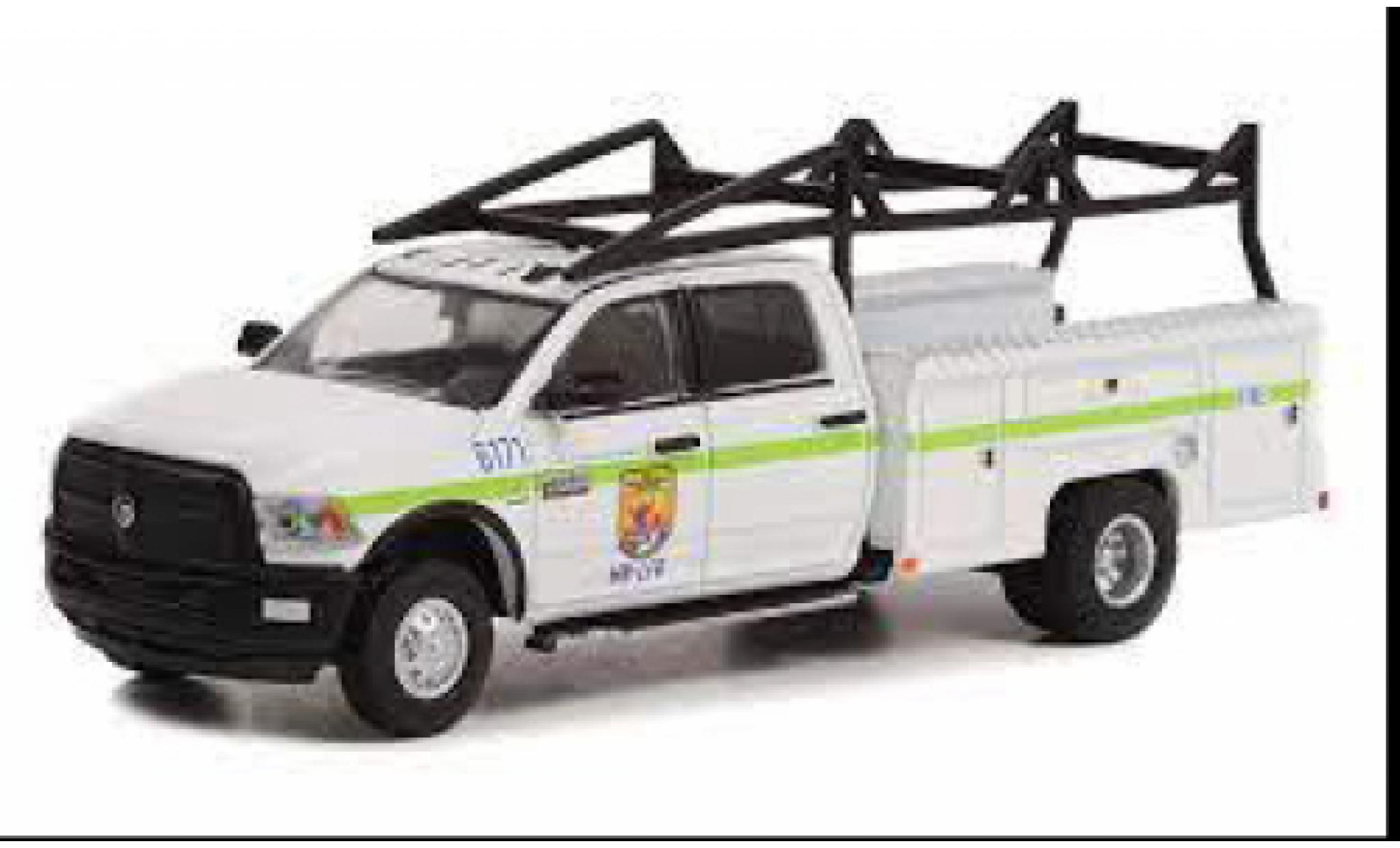 RAM 3 1/64 Greenlight Dodge 500 Dually Service Bed U.S. Fish & Wildlife Service 2018 diecast model cars