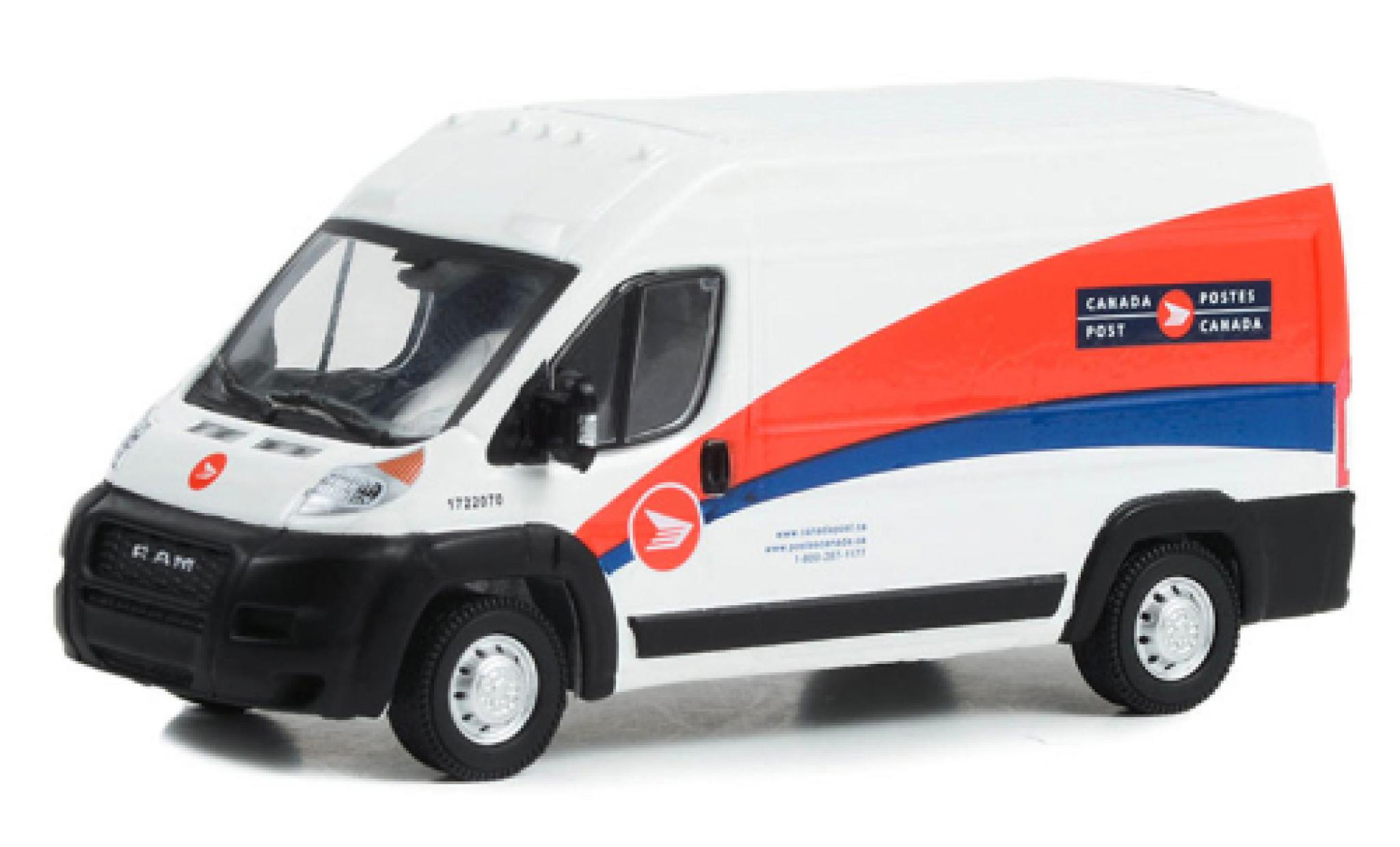 Dodge RAM 1/64 Greenlight Promaster 2500 Cargo HD Canada Post - Postes Canada 2019 diecast model cars