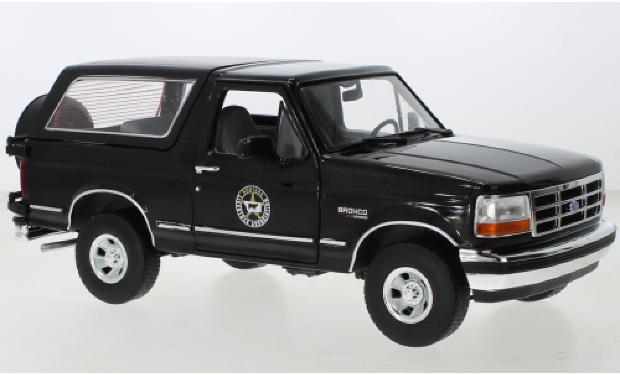 Ford Bronco 1/18 Greenlight Montana Livestock Association - Yellowstone 1992 diecast model cars