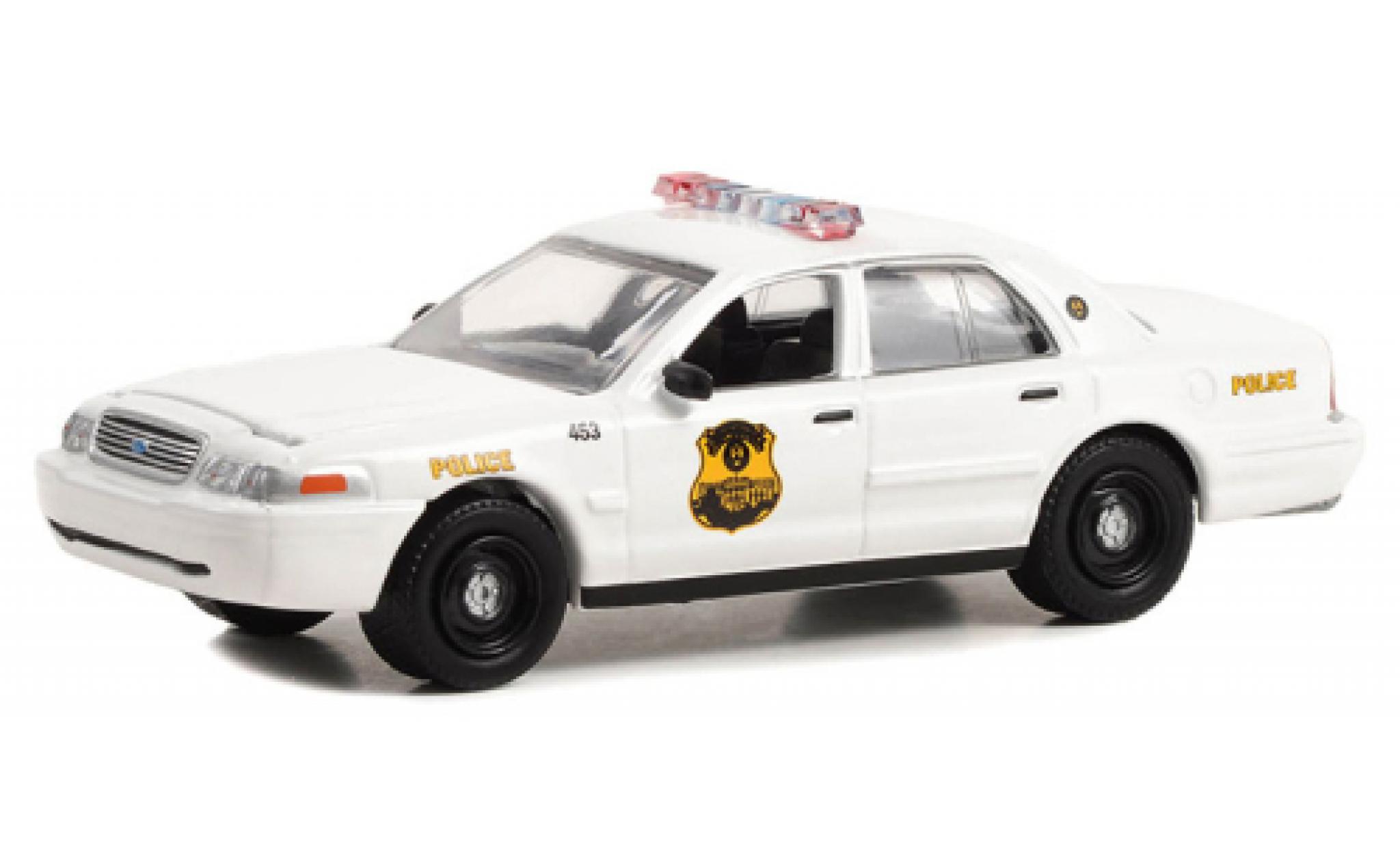 Ford Crown 1/64 Greenlight Victoria Police Interceptor U.S. Secret Service Police 1998 diecast model cars