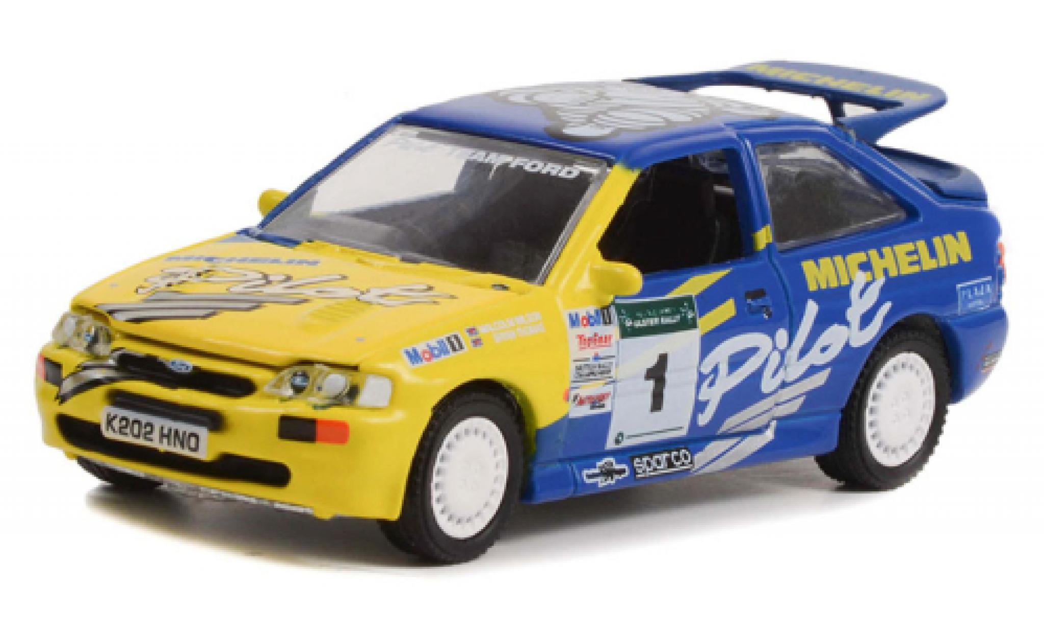 Ford Escort 1/64 Greenlight RS Cosworth Michelin 1994 diecast model cars