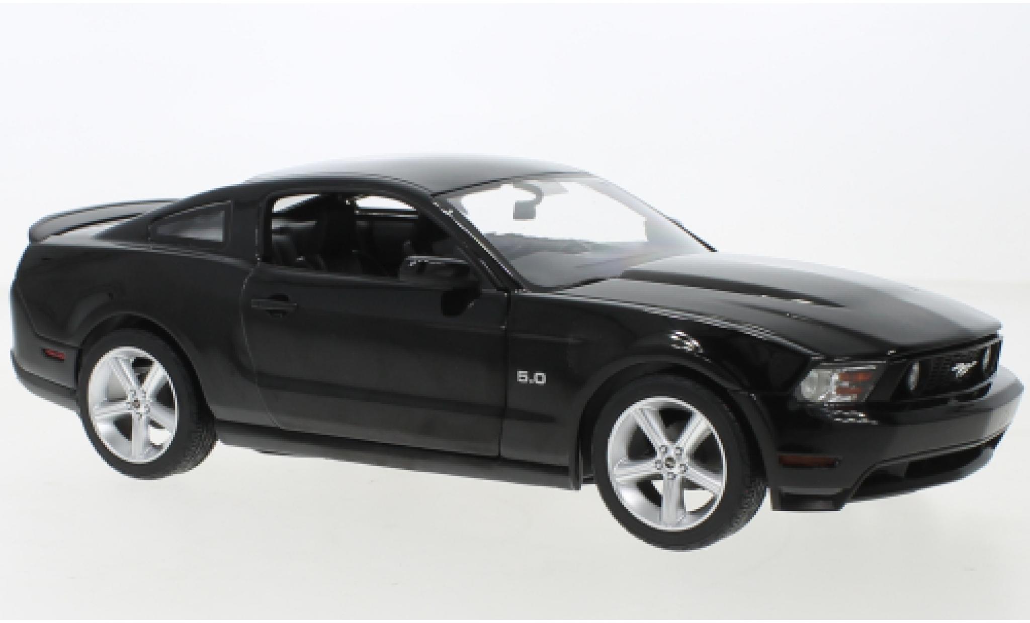 Ford Mustang 1/18 Greenlight GT black conduire 2011 diecast model cars