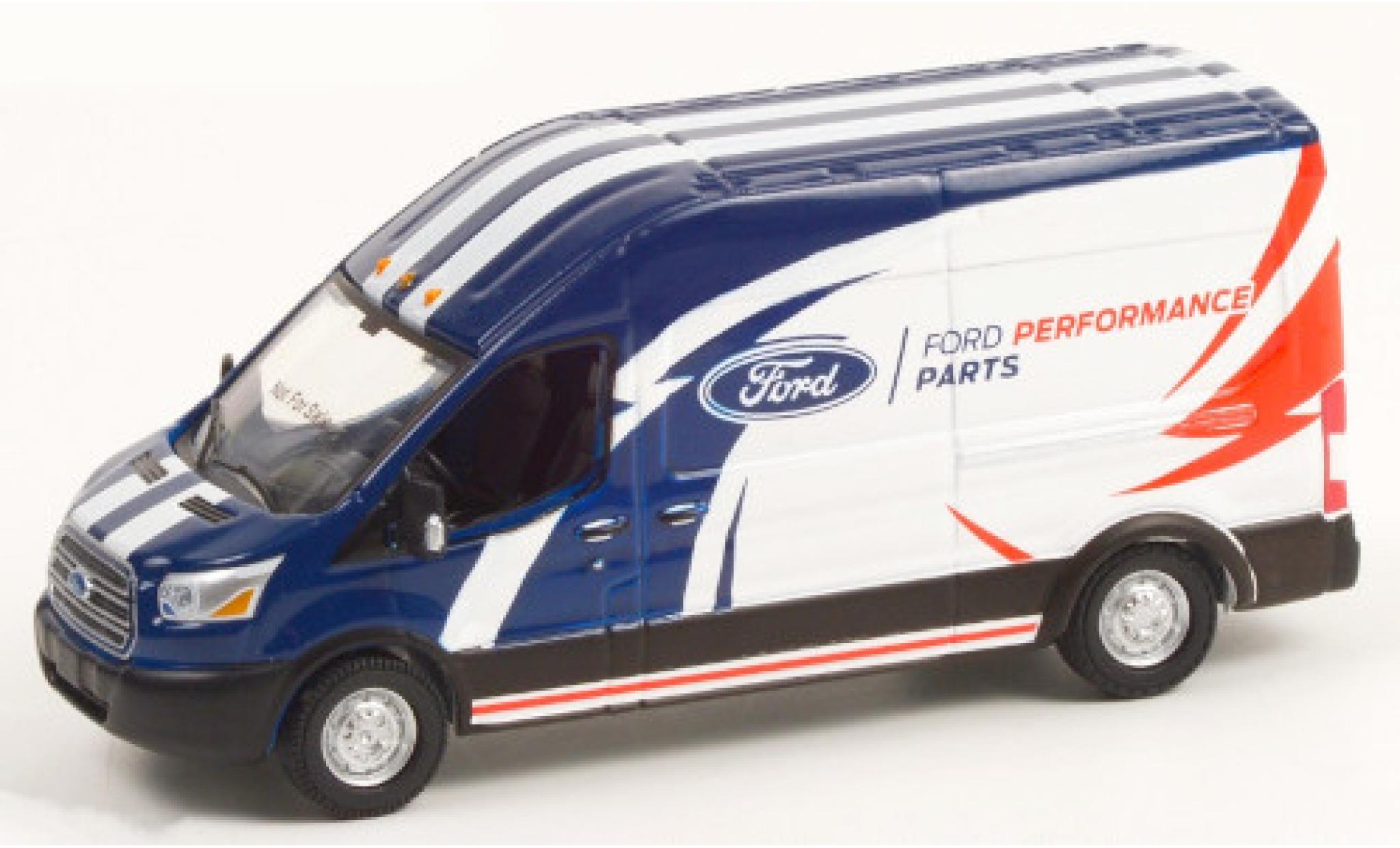 Ford Transit 1/64 Greenlight LWB HD Performance Parts 2019 diecast model cars