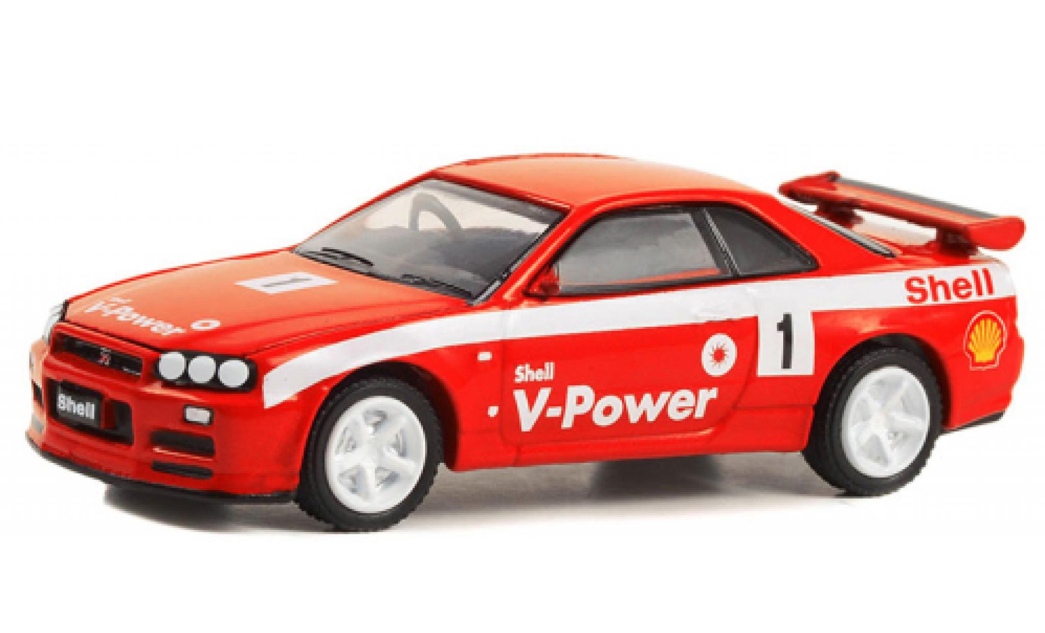 Nissan Skyline 1/64 Greenlight GT-R (R34) S 2001 diecast model cars