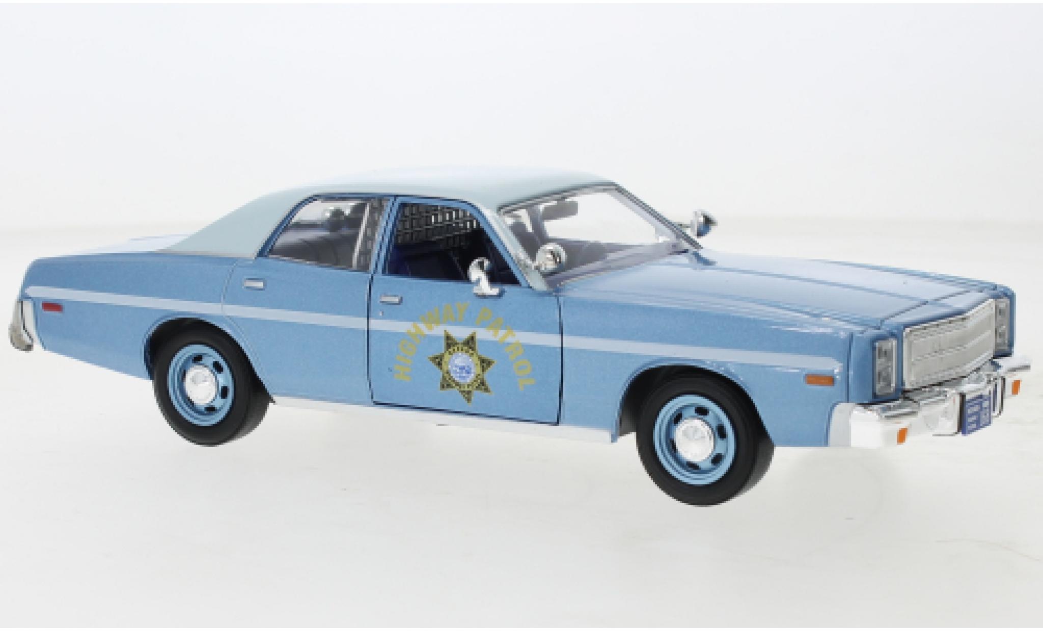 Plymouth Fury 1/24 Greenlight Nevada autoroute Patrol 1978 diecast model cars