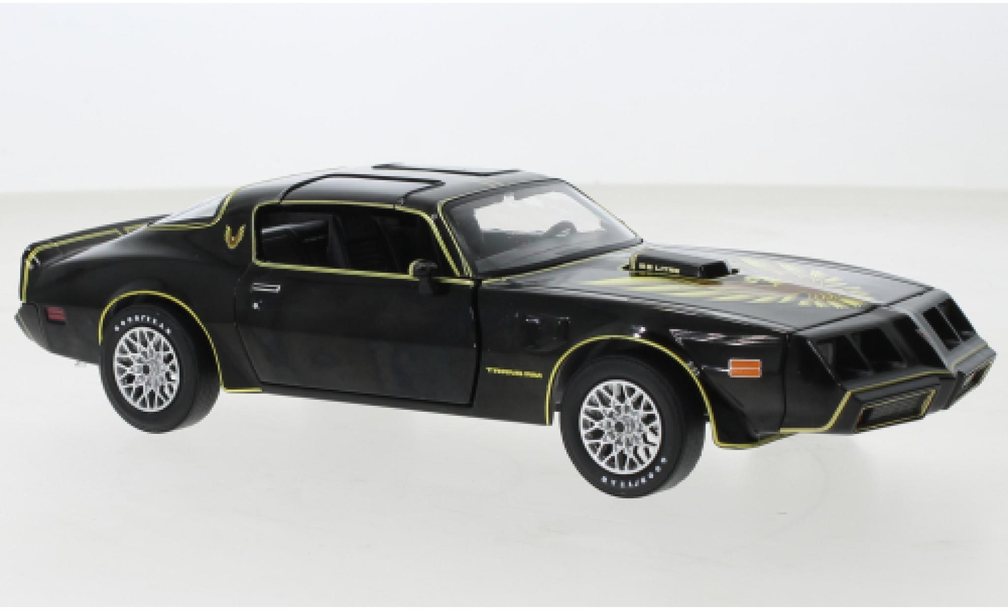Pontiac Firebird 1/43 Greenlight Trans Am black Rocky II 1979 diecast model cars