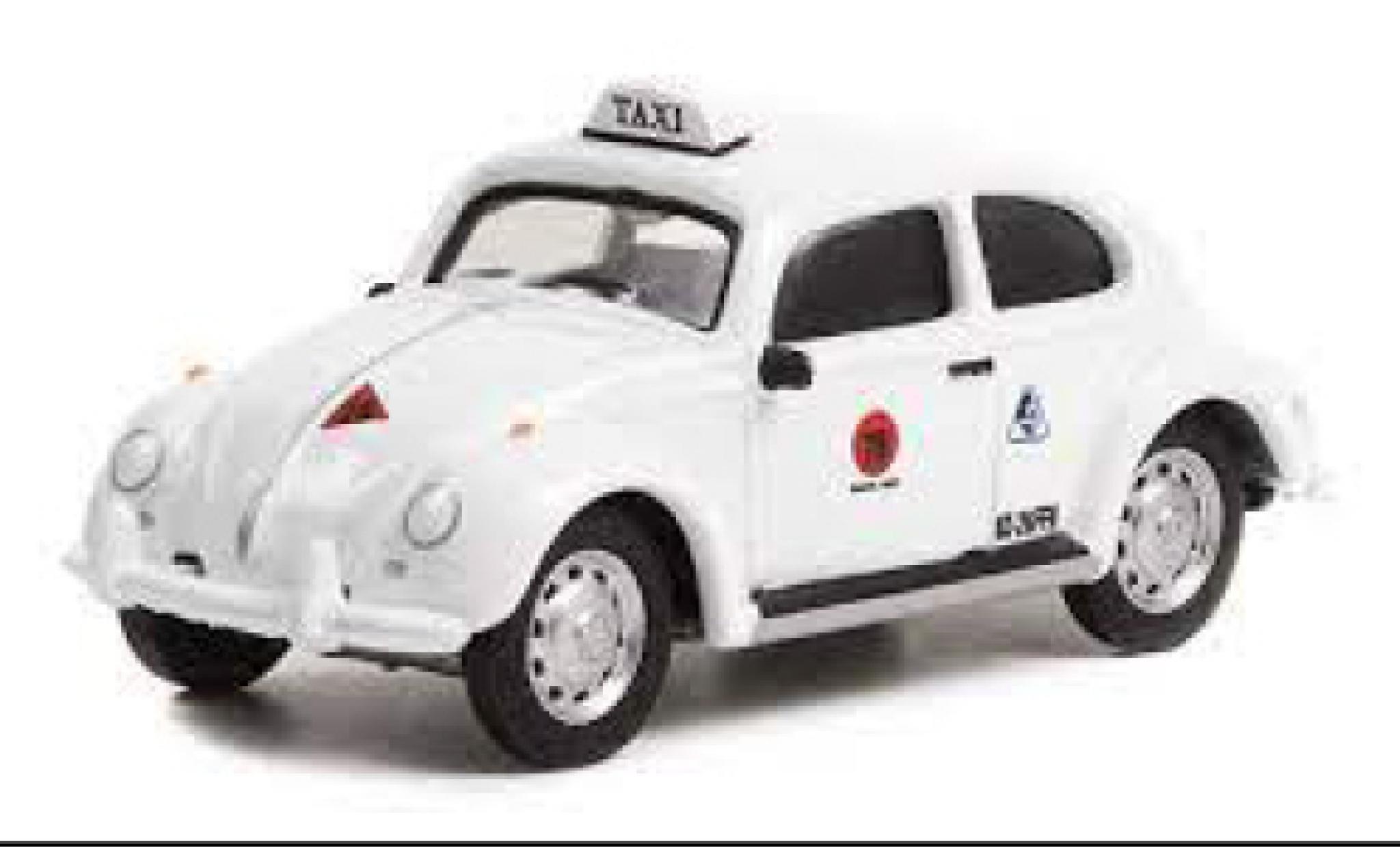 Volkswagen Beetle 1/64 Greenlight Taxi Taxco Mexico diecast model cars
