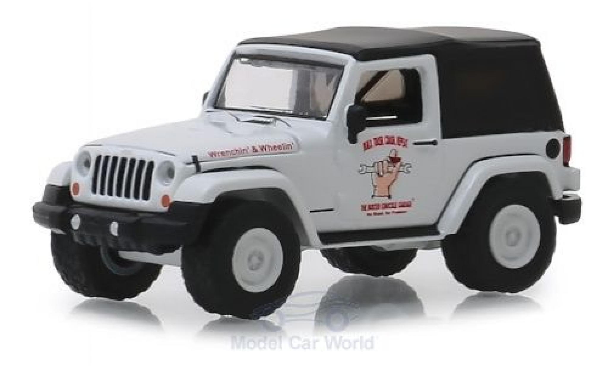 Jeep Wrangler 1/64 Greenlight Busted Knuckle 2012 diecast model cars