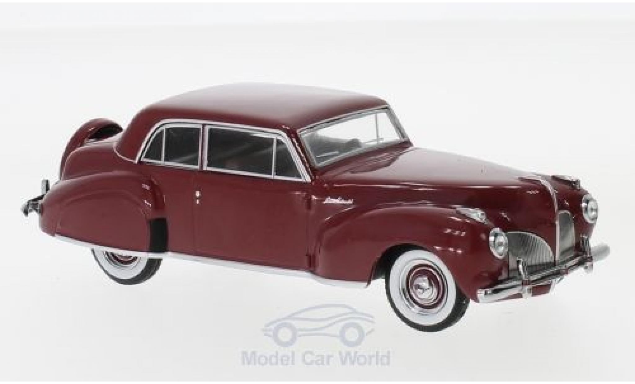 Lincoln Continental 1/43 Greenlight red 1941 diecast model cars