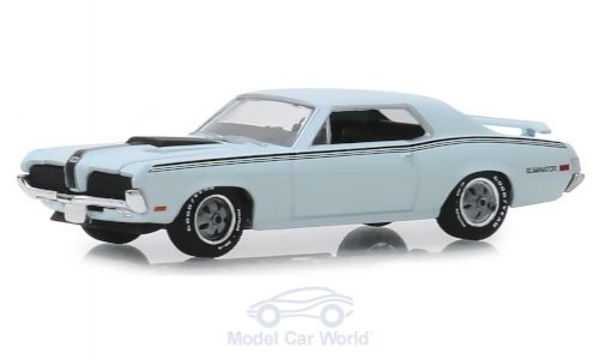 Mercury Cougar 1/64 Greenlight Eliminator grey/black 1970 diecast model cars
