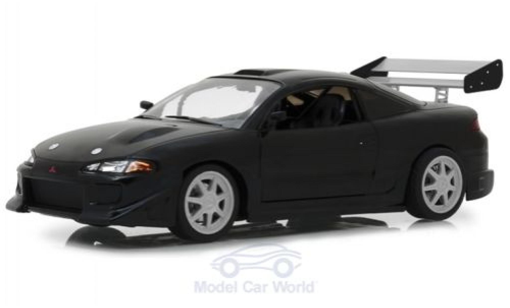 Mitsubishi Eclipse 1/18 Greenlight black 1995 diecast model cars