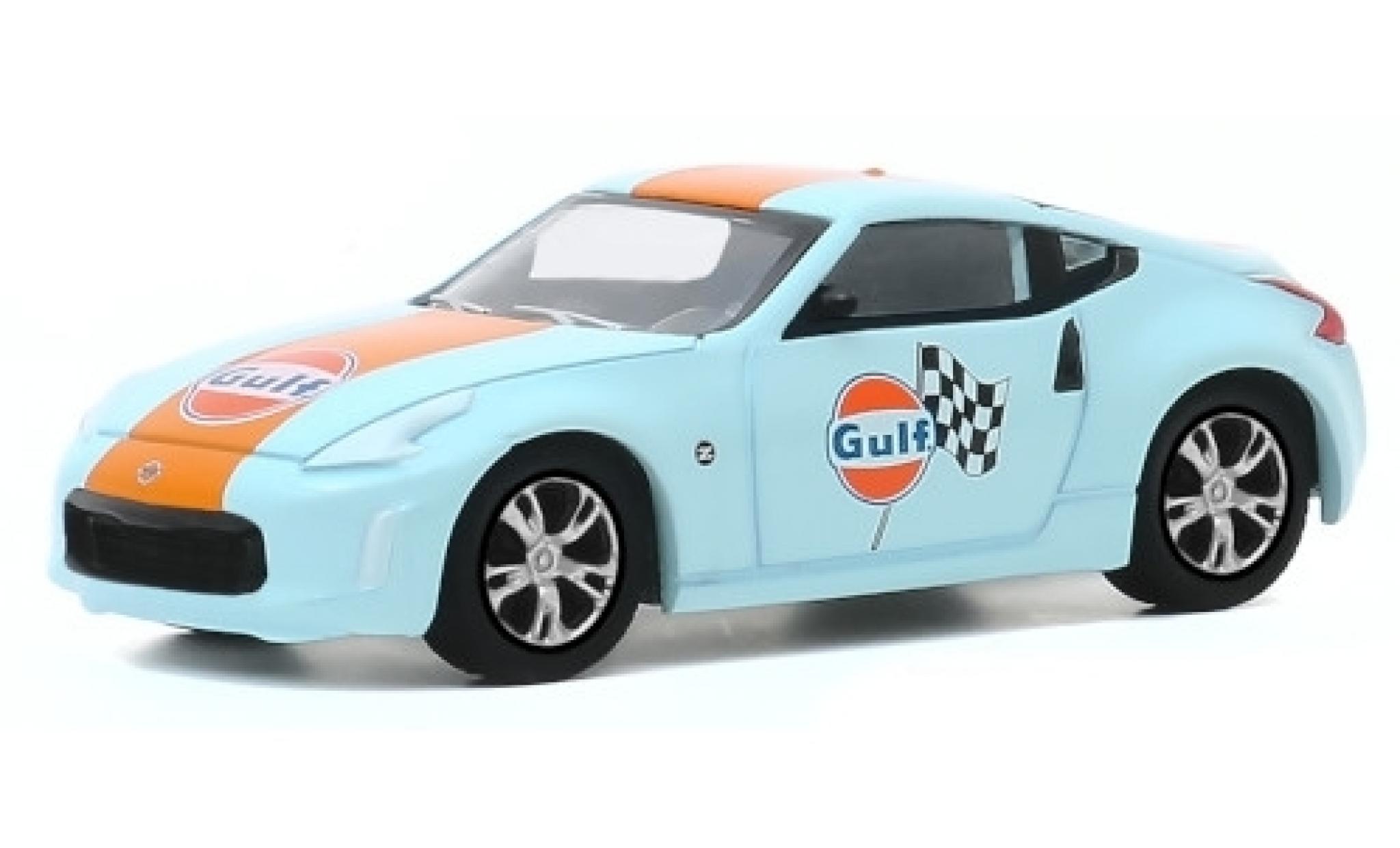 Nissan 370Z 1/64 Greenlight Gulf 2020 diecast model cars