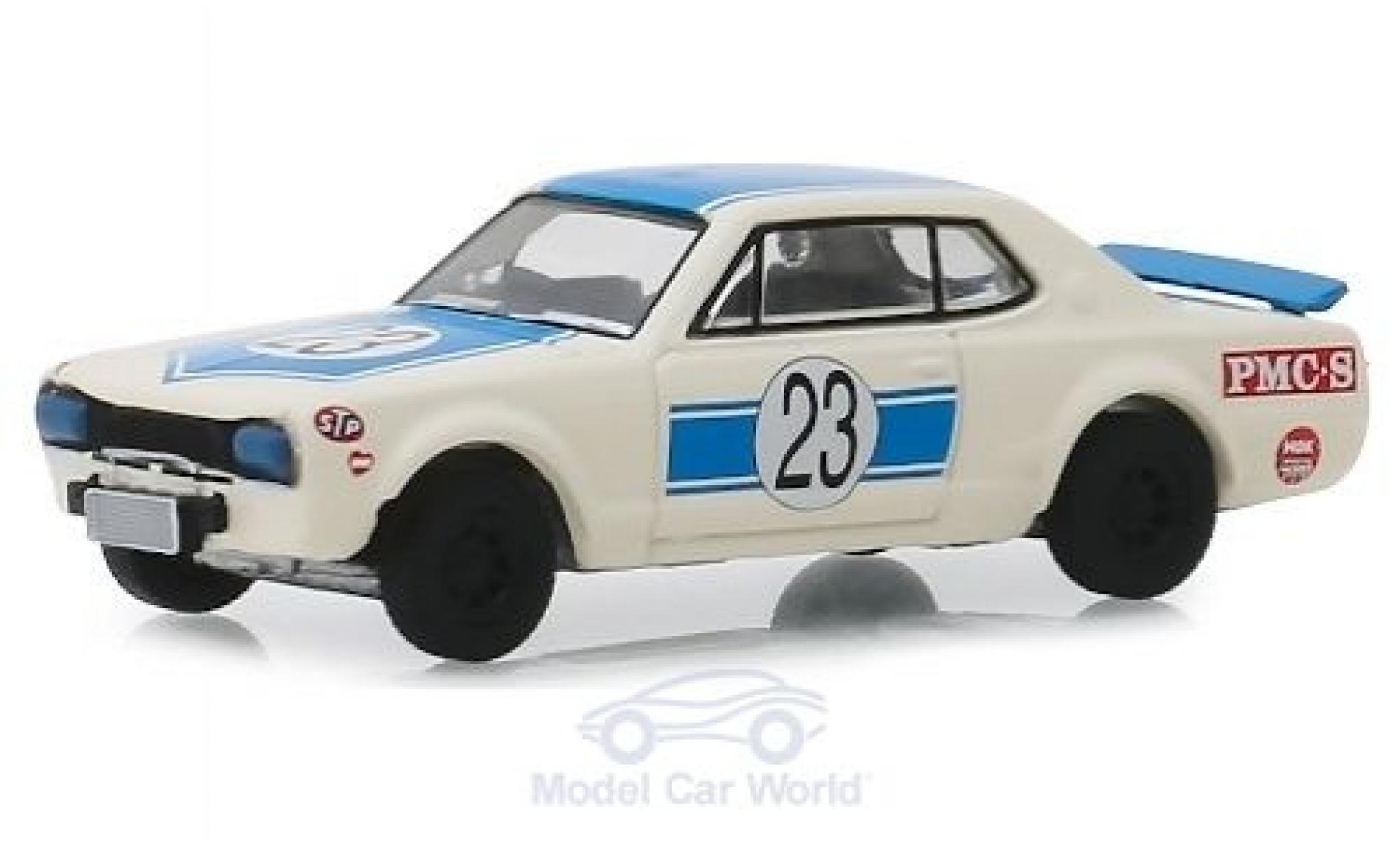 Nissan Skyline 1/64 Greenlight 2000 GT-R RHD No.23 1971 diecast model cars