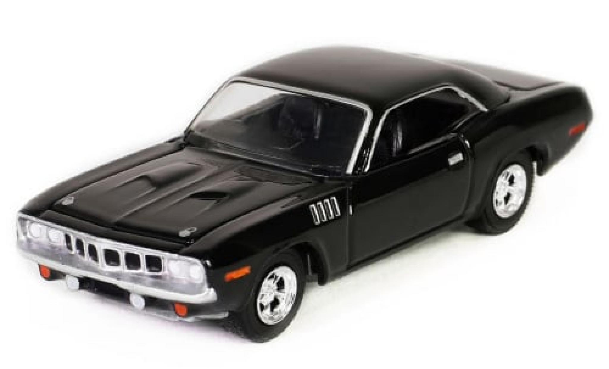 Plymouth Cuda 1/64 Greenlight black John Wick 1:64 diecast model cars