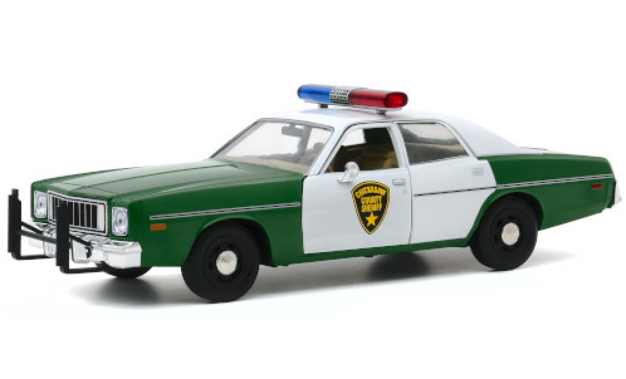 Plymouth Fury 1/24 Greenlight 1975 diecast model cars