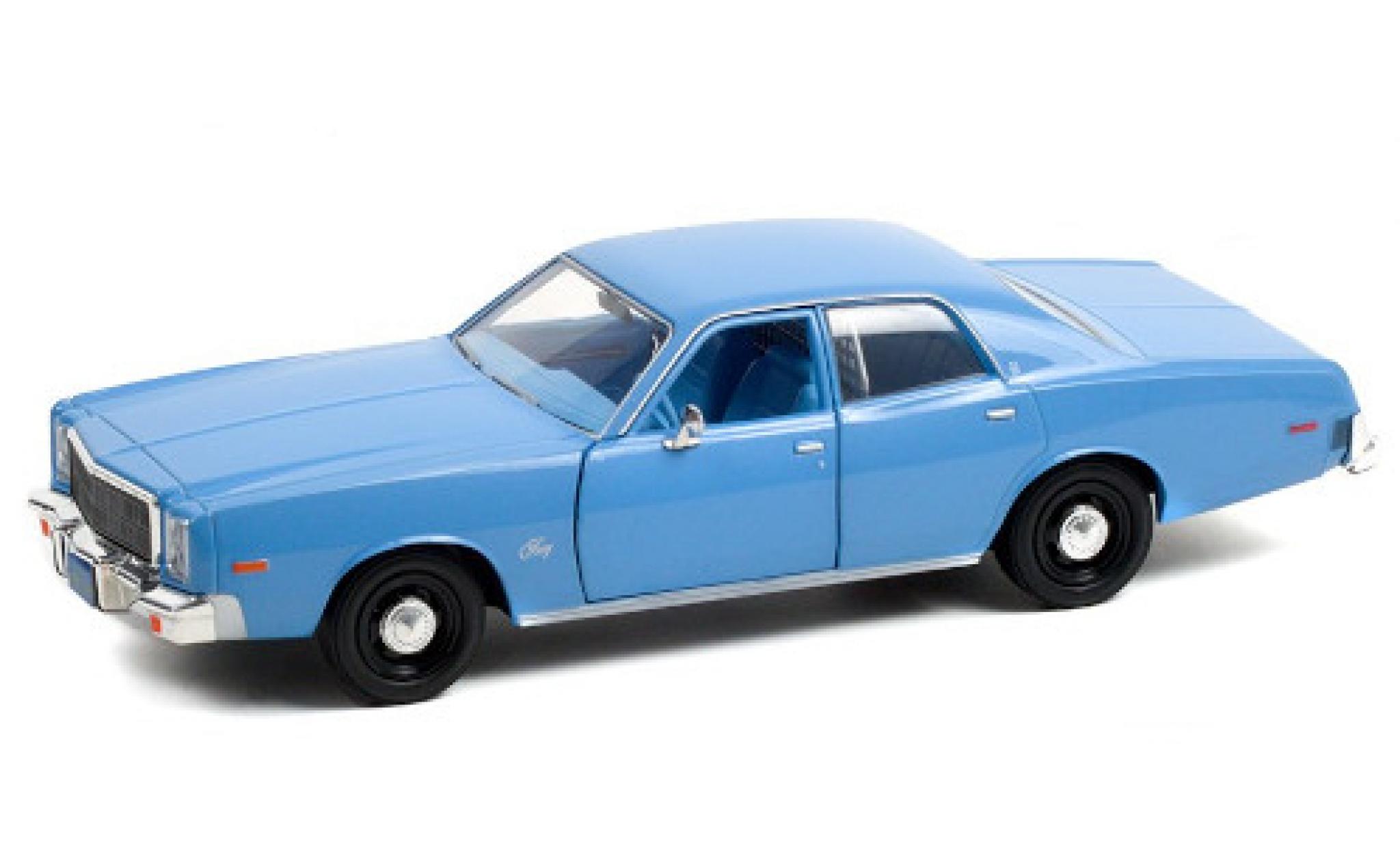 Plymouth Fury 1/24 Greenlight blue Christine 1977 diecast model cars