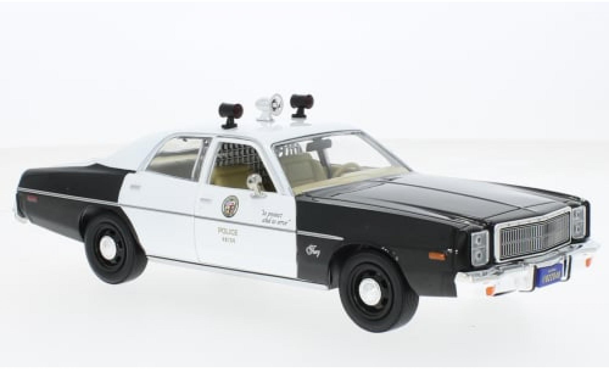 Plymouth Fury 1/24 Greenlight Los Angeles Police Department 1978 1:24 diecast model cars