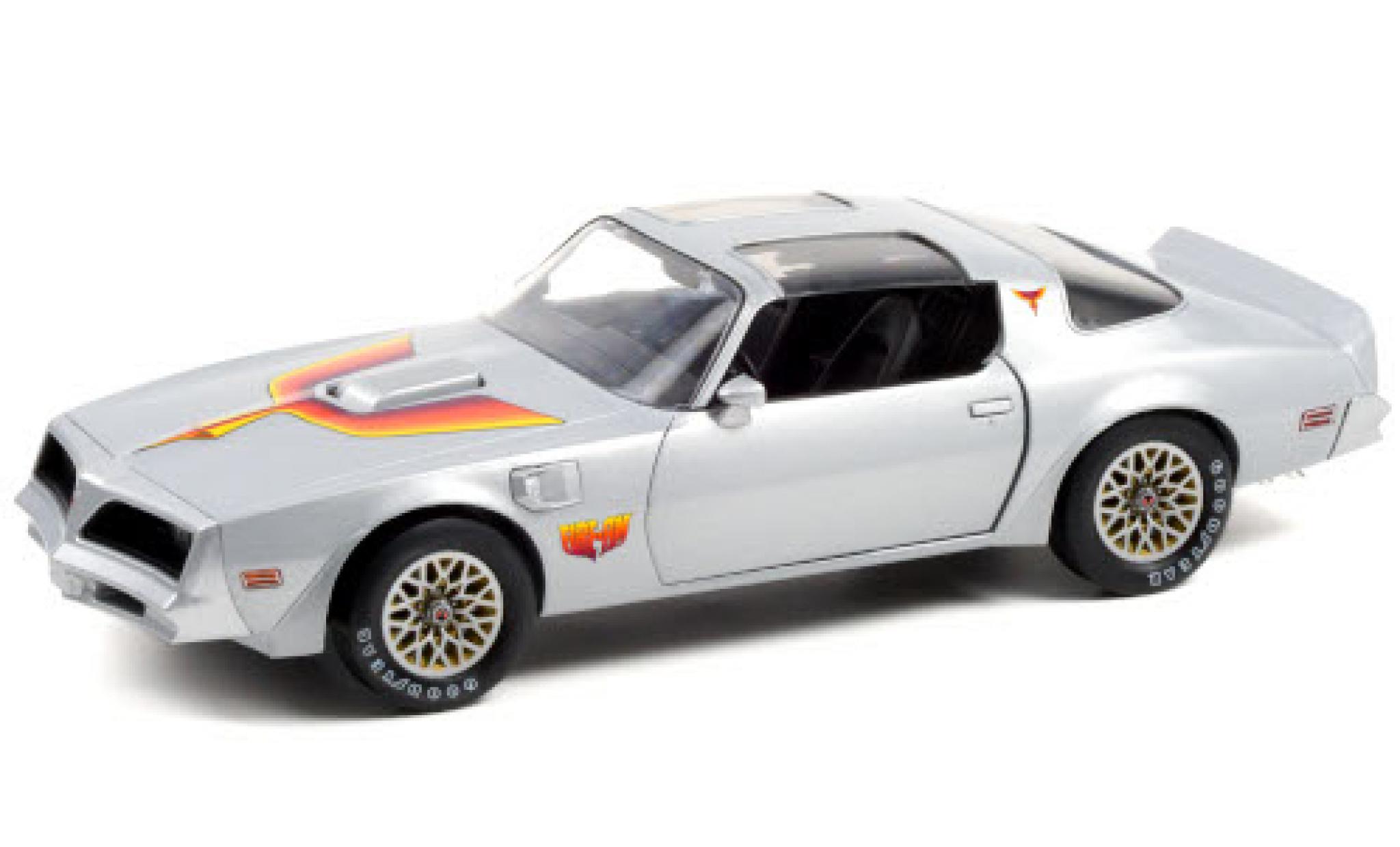 Pontiac Firebird 1/18 Greenlight Fire Am by VSE grey/Dekor 1977 diecast model cars