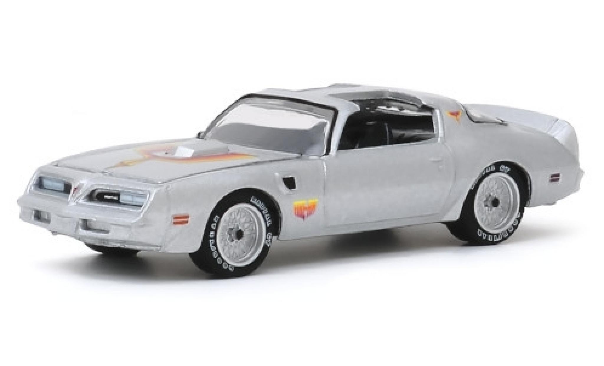 Pontiac Firebird 1/64 Greenlight TA grey/Dekor Fire Am 1979 diecast model cars