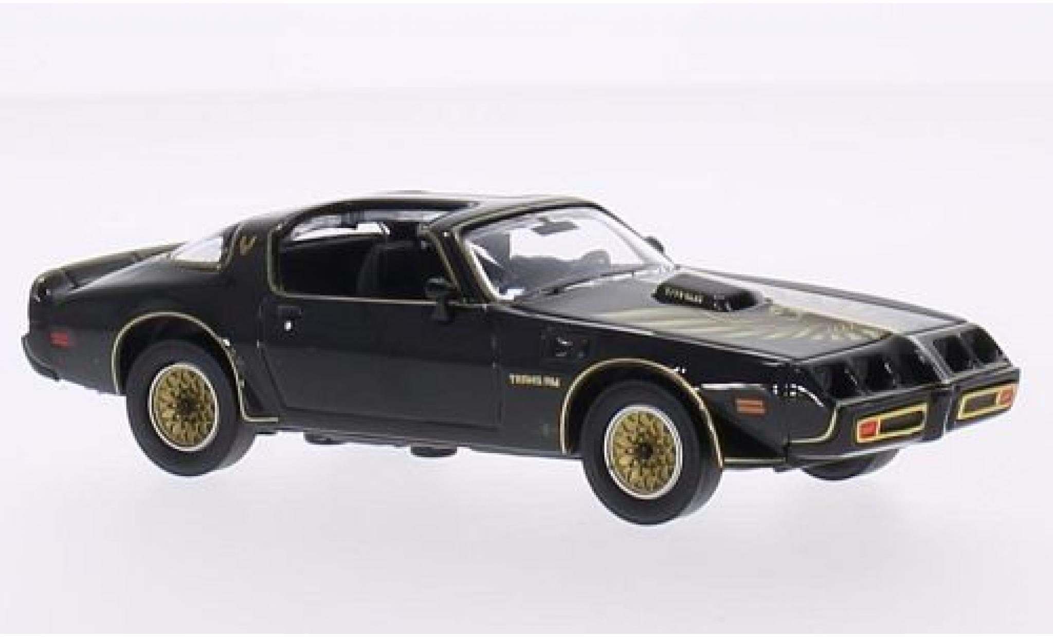 Pontiac Firebird 1/43 Greenlight Trans Am black/Dekor Kill Bill 1980 diecast model cars