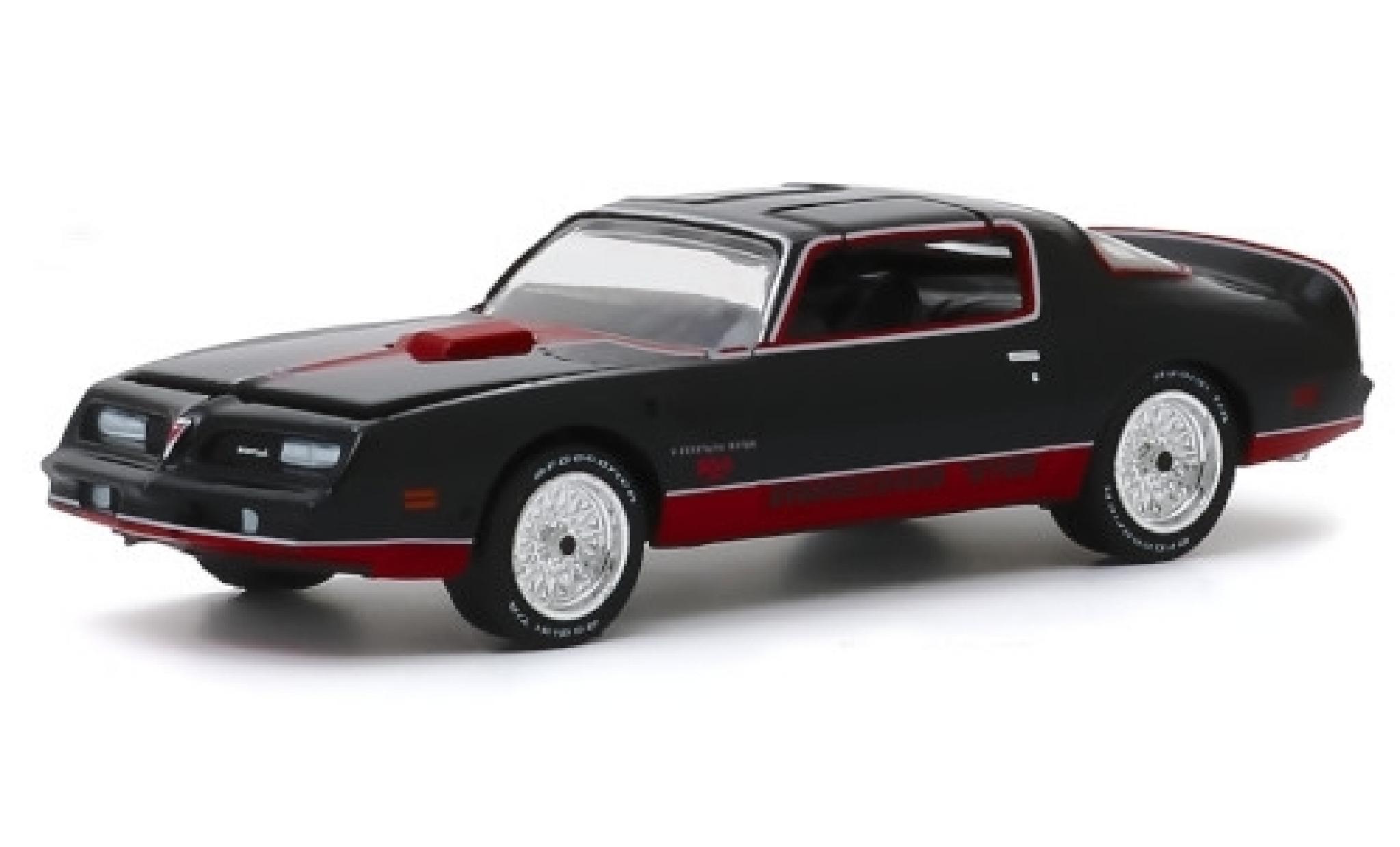 Pontiac Firebird 1/64 Greenlight Trans Am black/Dekor Macho T/A 1978 No.104 diecast model cars