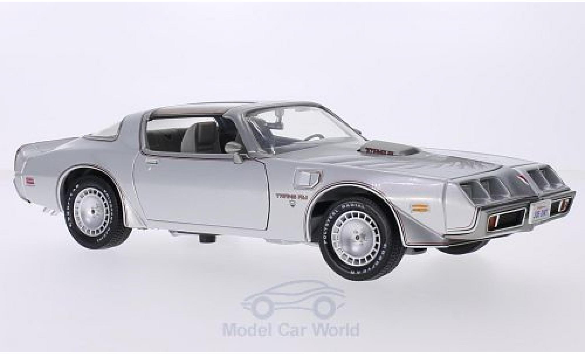 Pontiac Firebird 1979 1/18 Greenlight Trans Am grey/Dekor 1979 Joe Dirt diecast model cars