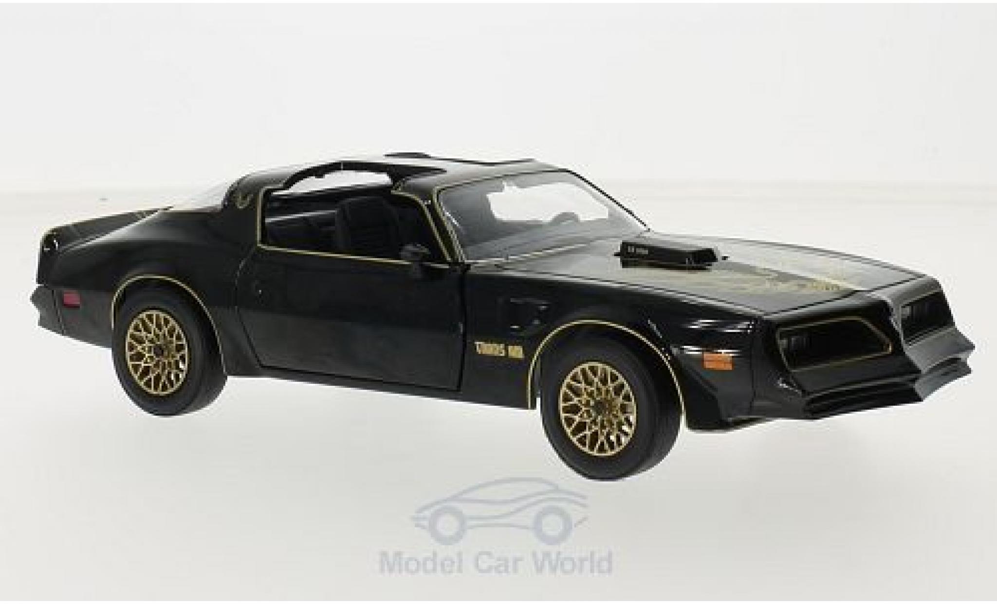 Pontiac Trans Am 1/24 Greenlight black/gold Smokey and the Bandit I 1977 diecast model cars