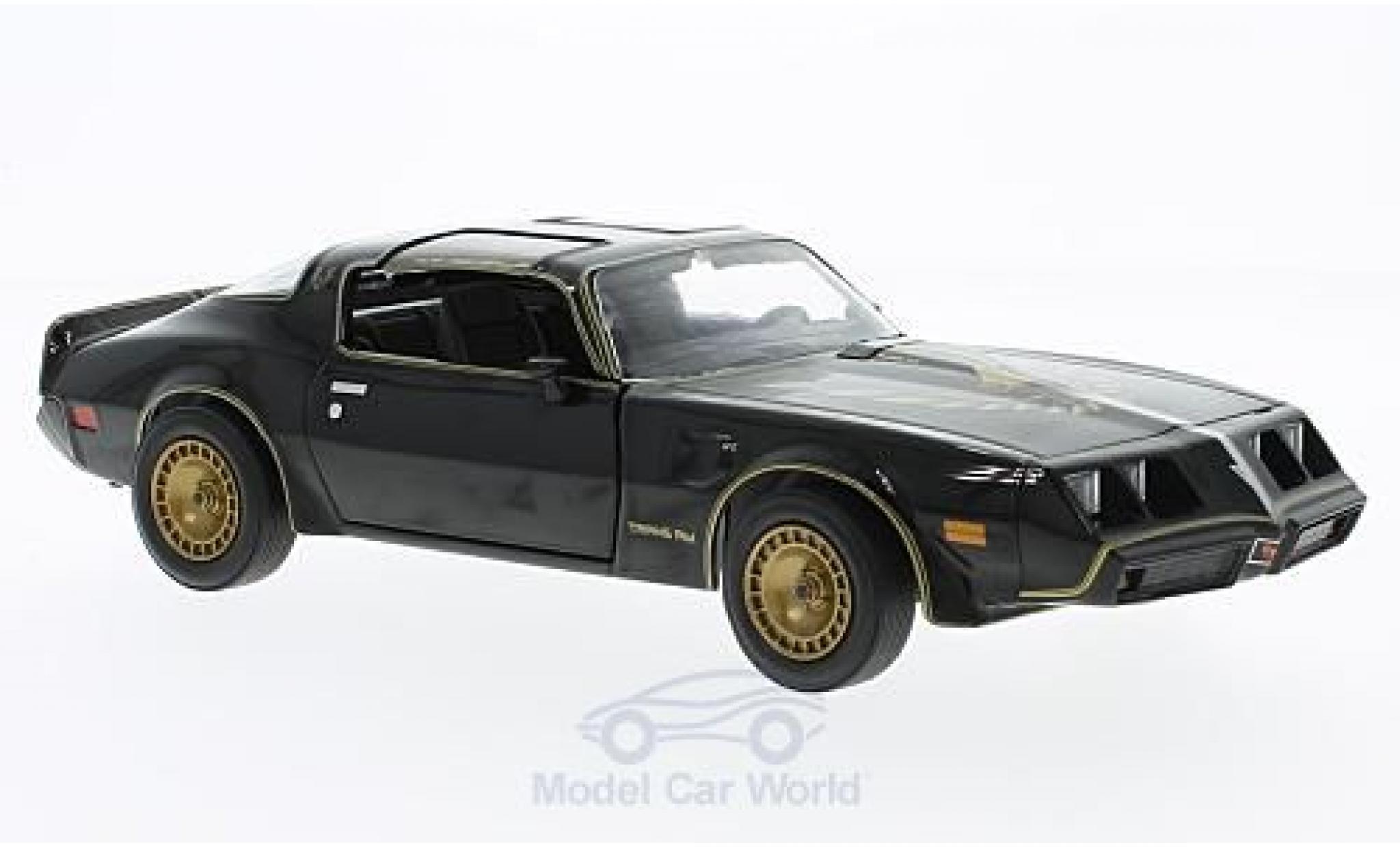 Pontiac Trans Am 1/24 Greenlight black/gold Smokey and the Bandit II 1980 diecast model cars