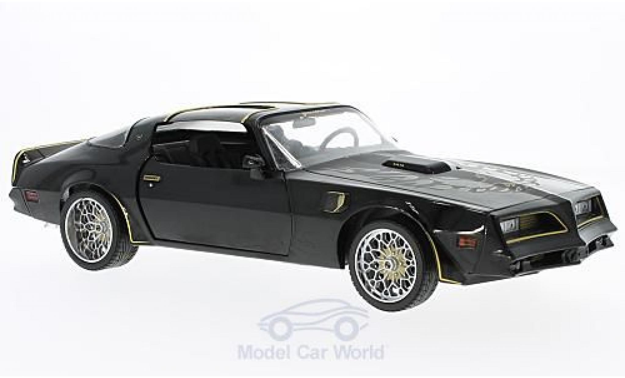 Pontiac Trans Am 1/18 Greenlight Tegos black/gold Fast & Furious 1978 Artisan Collection diecast model cars