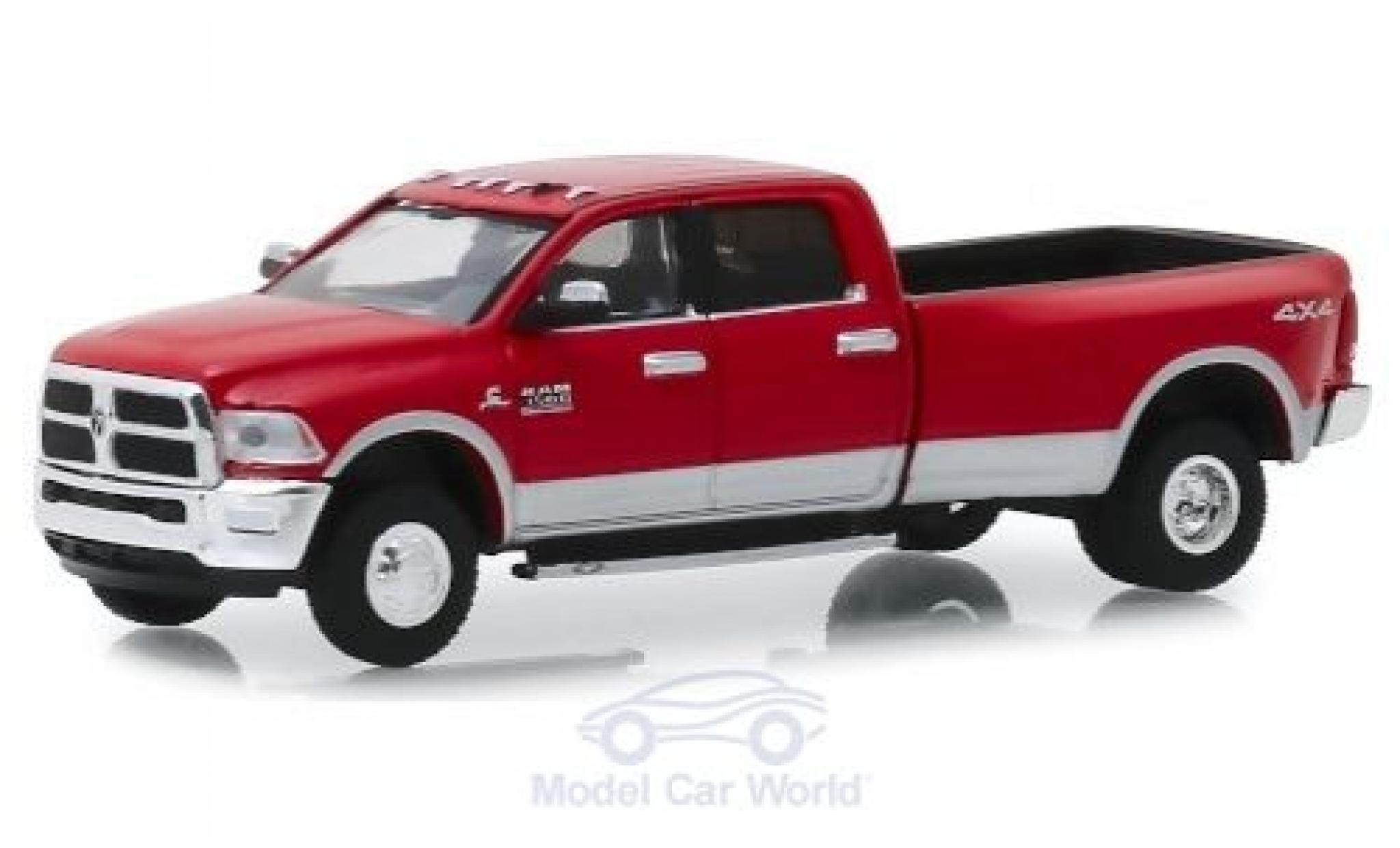 RAM 3 1/64 Greenlight 500 Big Horn Harvest Edition red 2018 diecast model cars