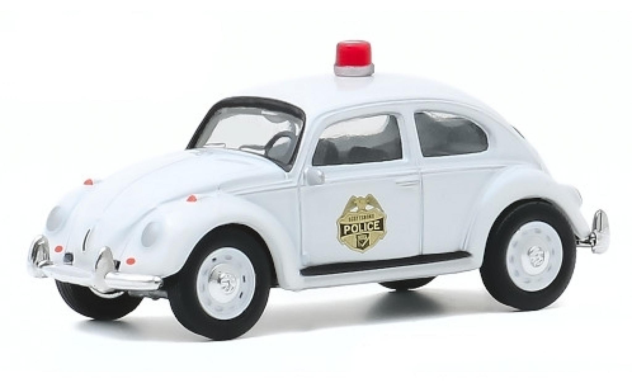 Volkswagen Beetle 1/64 Greenlight (K&auml;fer) Scottsboro Police 1964 diecast model cars