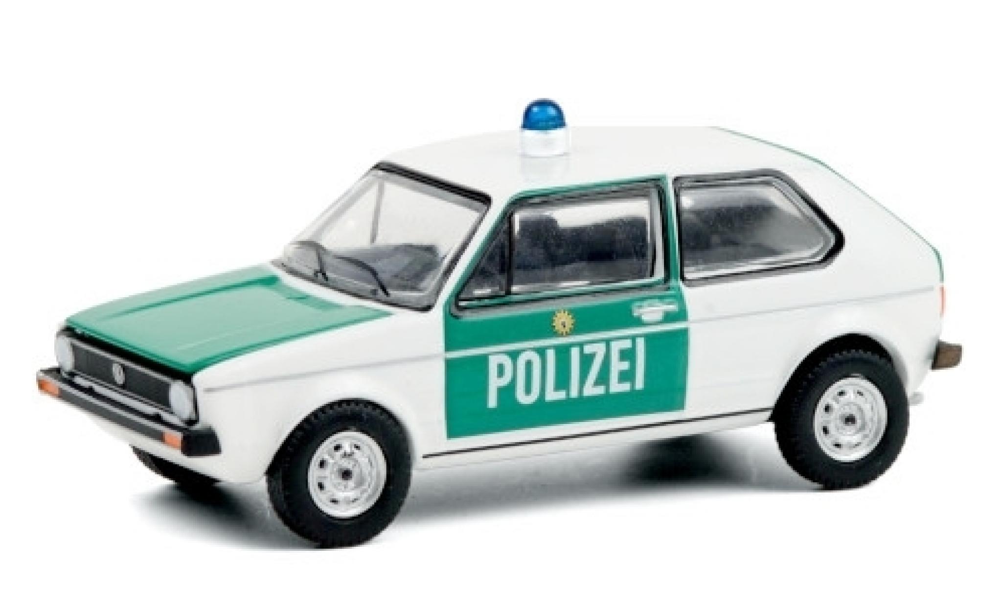Volkswagen Golf 1/64 Greenlight I Police Berlin 1974 diecast model cars