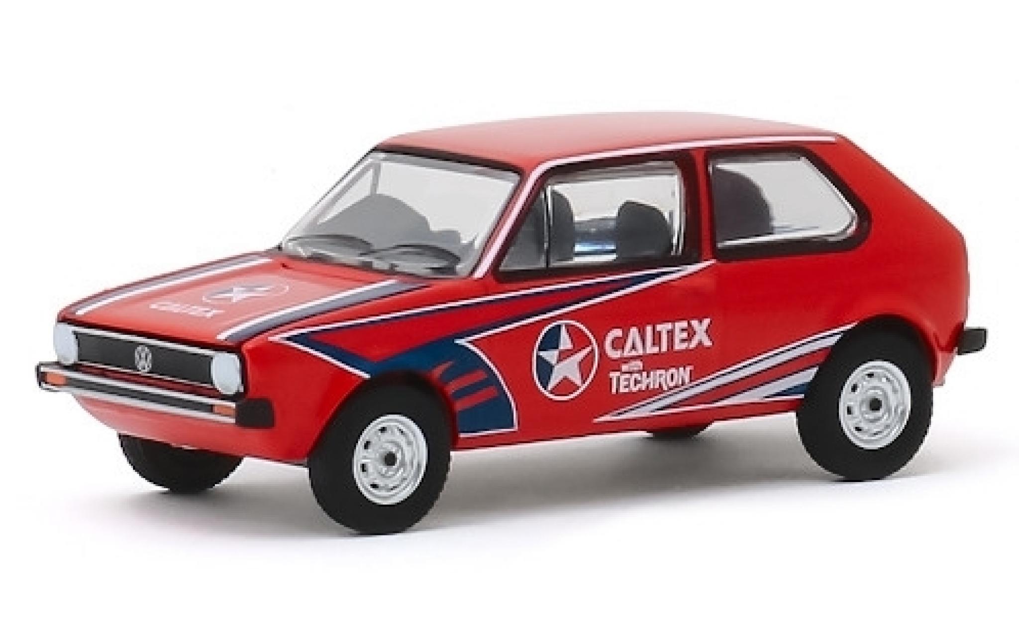 Volkswagen Golf 1/64 Greenlight Mk1 RHD Caltex 1975 diecast model cars