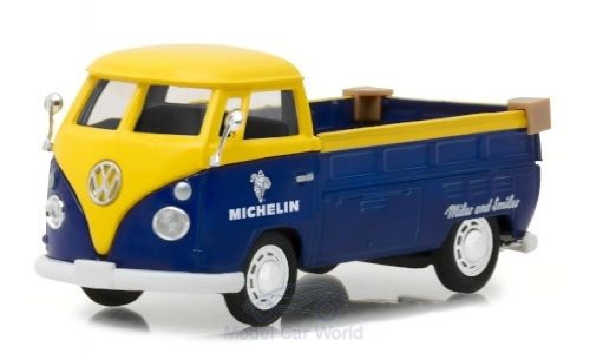 Volkswagen T1 1/43 Greenlight Pickup Michelin diecast model cars
