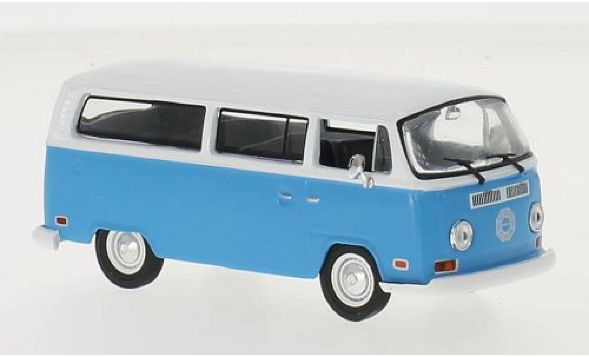 Volkswagen T2 1/43 Greenlight Bus blue/white Lost 1971 DHARMA Van diecast model cars