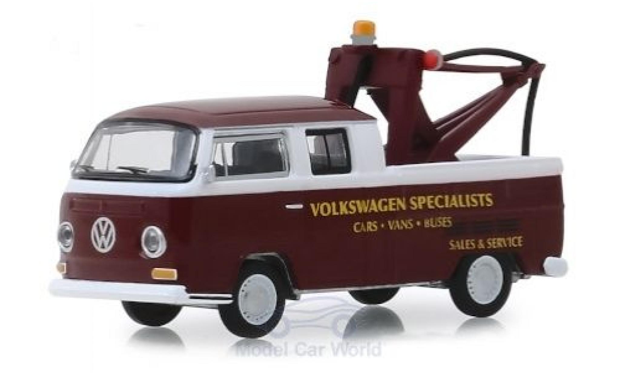 Volkswagen T2 1/64 Greenlight DoKa Abschleppwagen Specialists 1968 diecast model cars