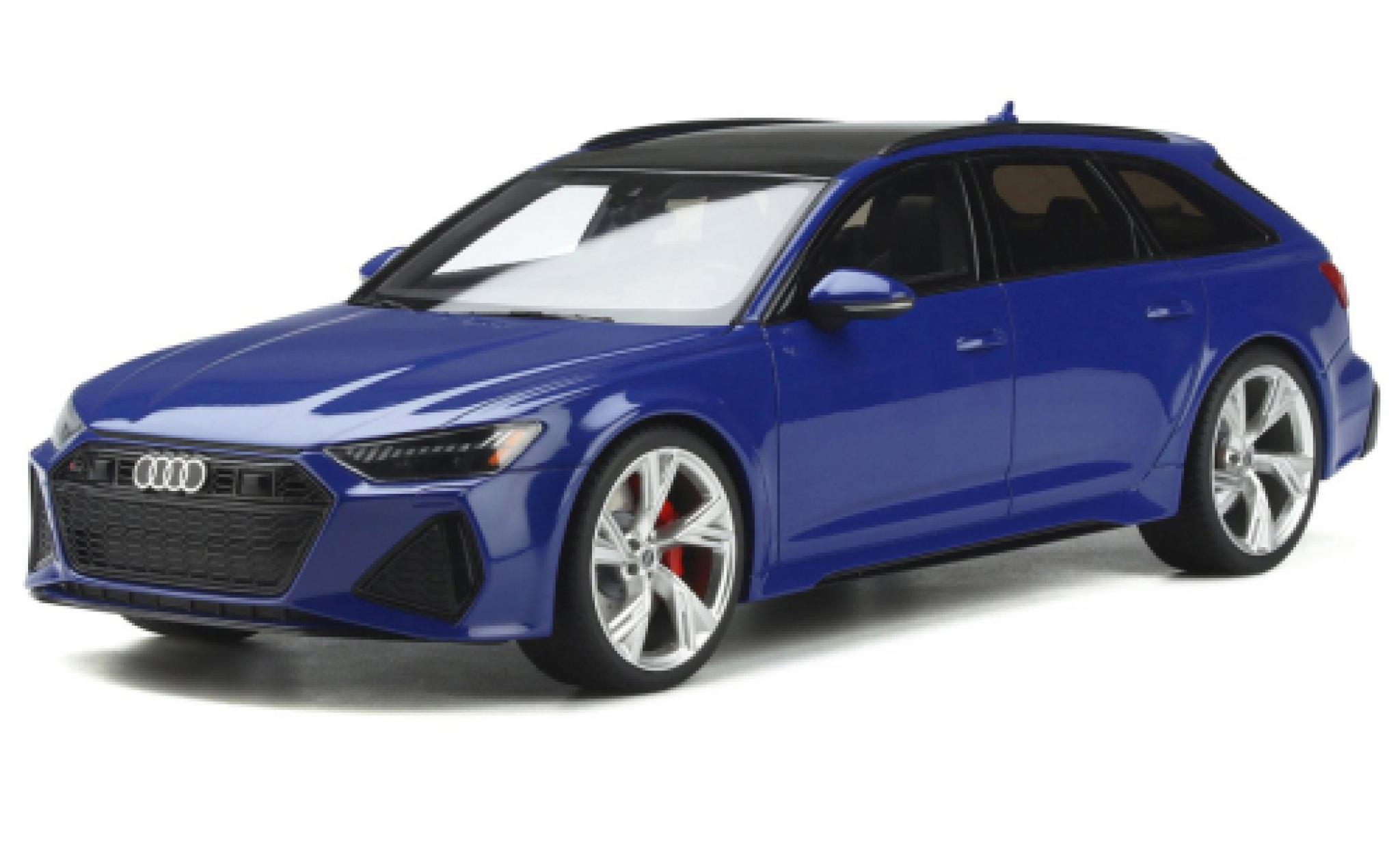 Audi RS6 1/18 GT Spirit (C8) Avant Tribute Edition blue 2020 diecast model cars