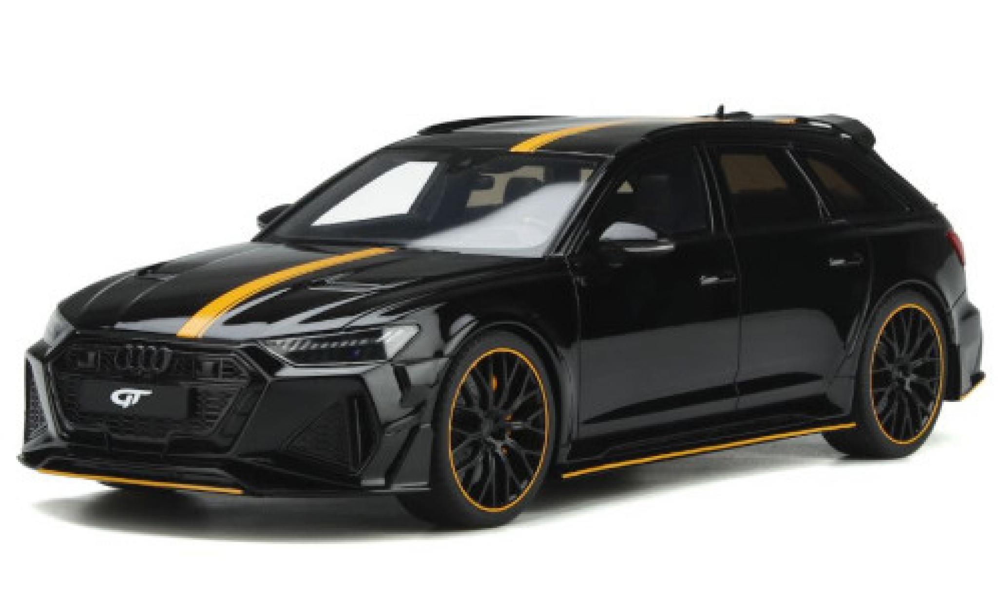 Audi RS6 1/18 GT Spirit (C8) by Mansory black/orange 2020 diecast model cars