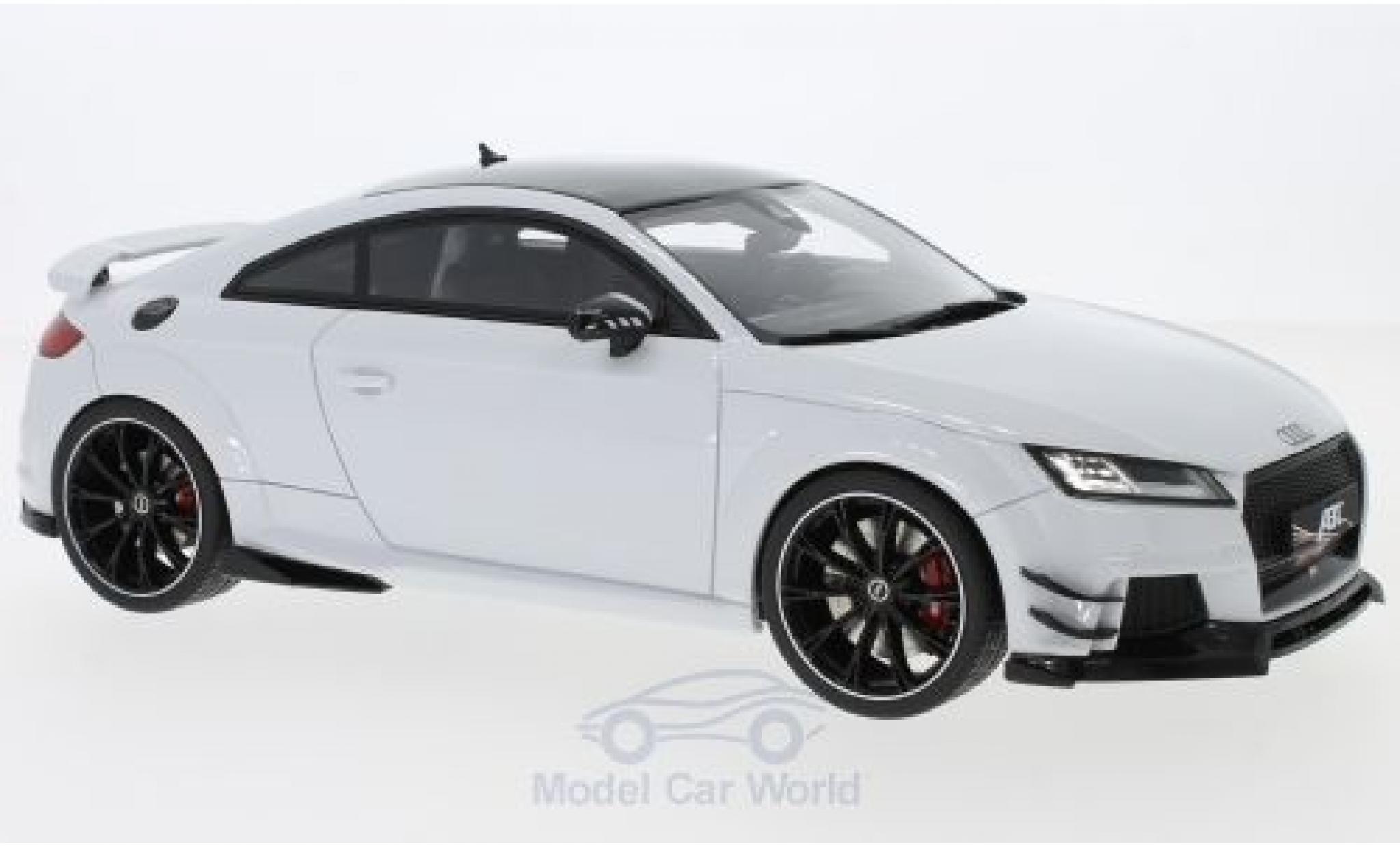 Audi TT RS 1/18 GT Spirit RS-R ABT metallic white 2017 diecast model cars