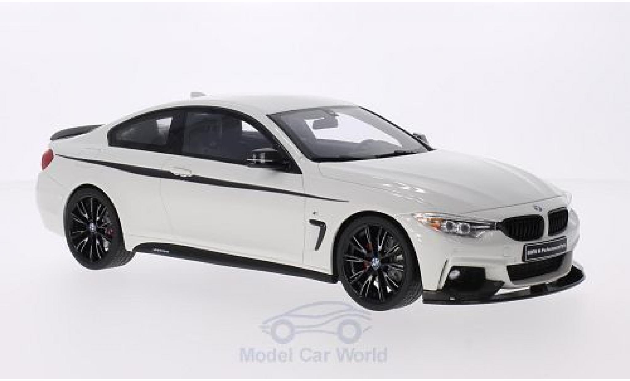 Bmw 435 F32 1/18 GT Spirit i (F32) M Performance white/Dekor diecast model cars