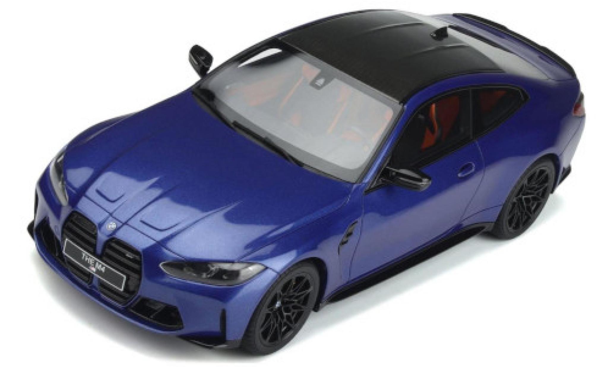 Bmw M4 1/18 GT Spirit (G82) Competition metallic blue 2021 diecast model cars