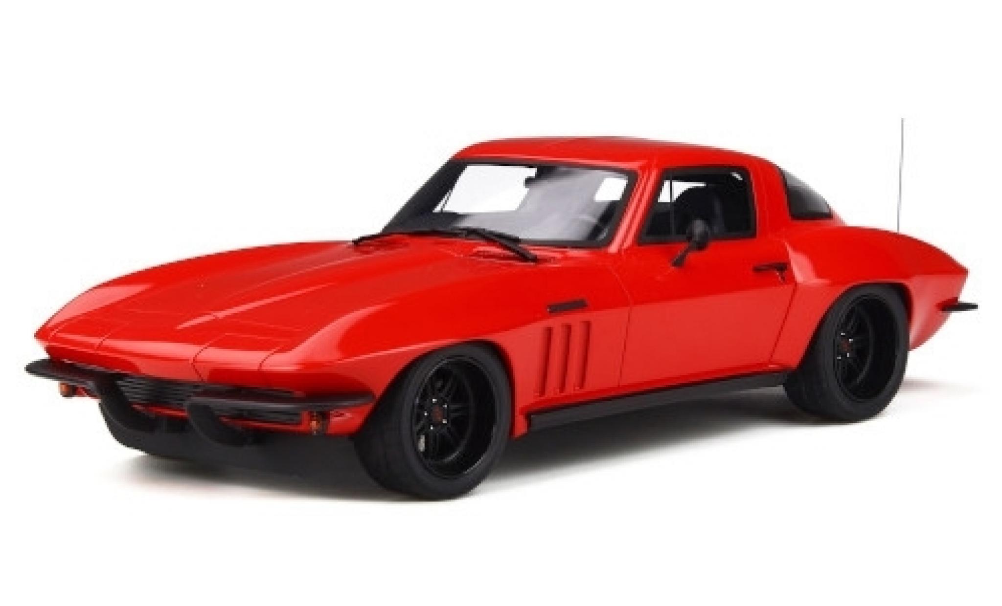 Chevrolet Corvette 1/18 GT Spirit C2 Optima Ultima red diecast model cars