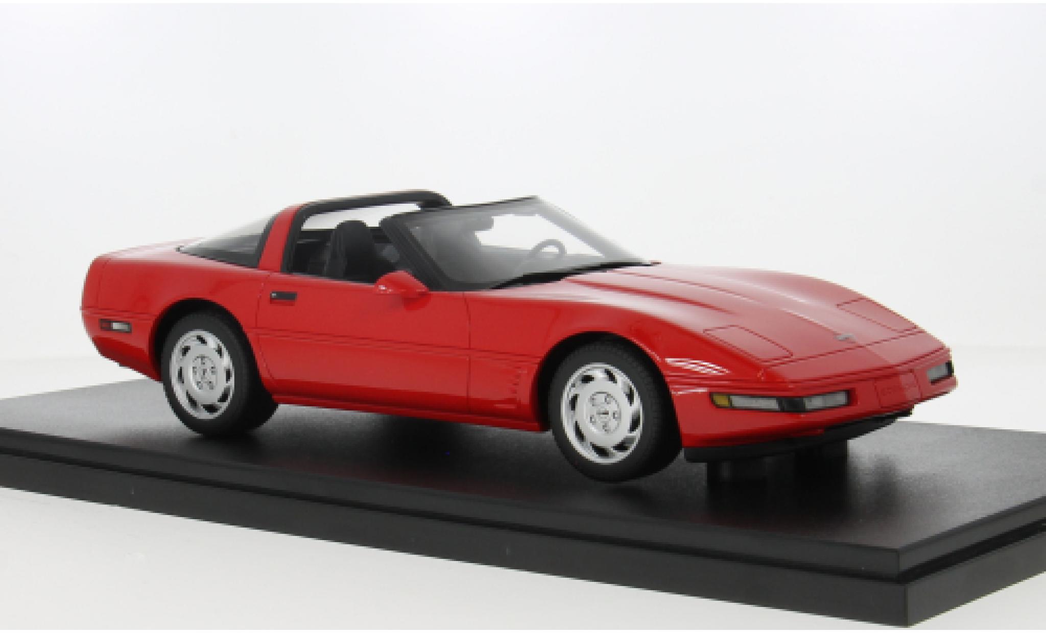 Chevrolet Corvette 1/18 GT Spirit C4 red 1995 1:18 diecast model cars