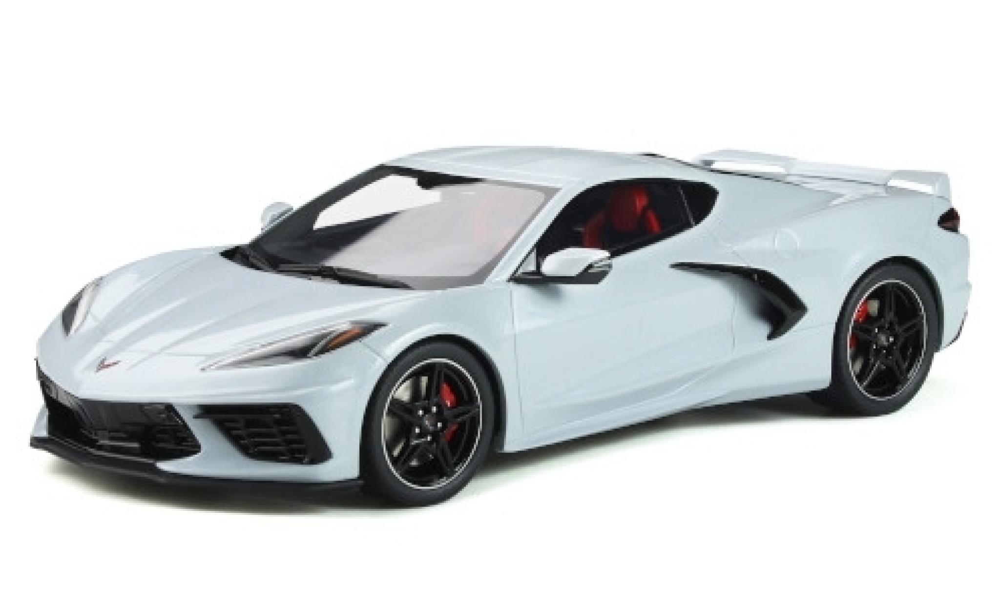 Chevrolet Corvette 1/18 GT Spirit (C8) metallic grey 2020 diecast model cars