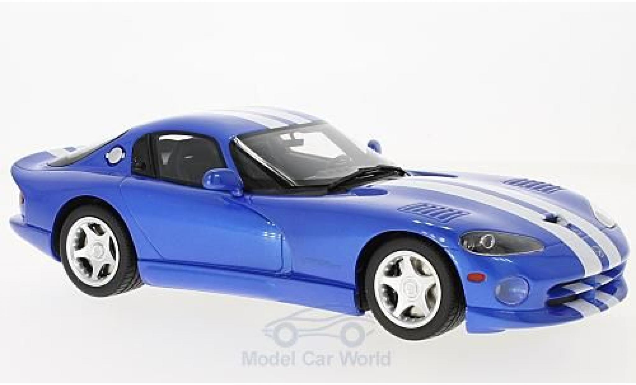 Dodge Viper GTS 1/18 GT Spirit GTS blue/white 1996 diecast model cars